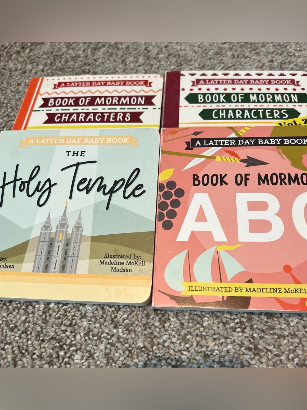 A Latter Day Kids Board Books The Holy Temple Book of Mormon ABC Mormon Characte